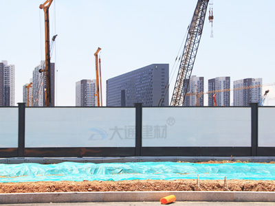 施工圍擋廠家哪家強？就選深圳大通建材專業圍擋生產廠家